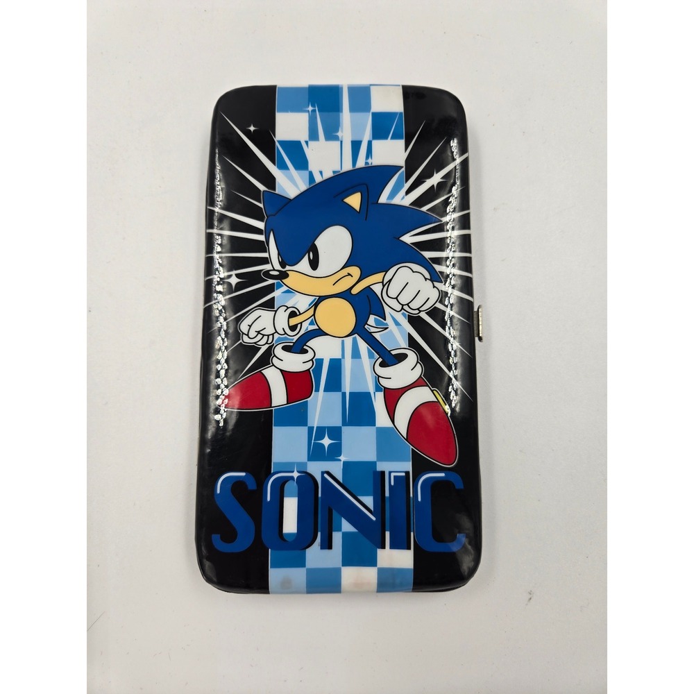 Bioworld Sonic the Hedgehog 20th Anniversary Hinge Wallet Blue GW145132SEG0 NEW